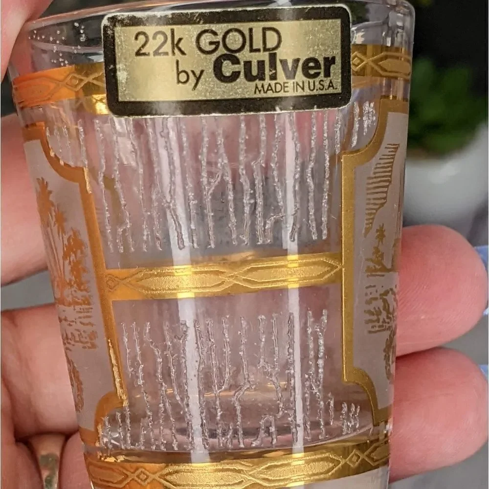 Vintage CULVER 22K GOLD 